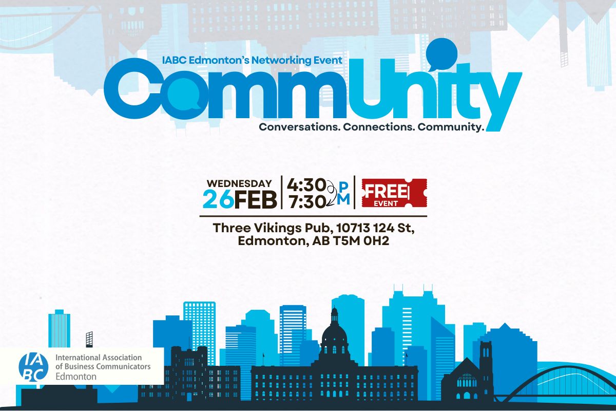 CommUnity: IABC Edmonton’s Networking Event